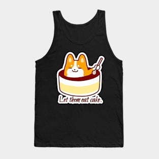 Whipple Fluffington - Let Them Eat Cake Tank Top